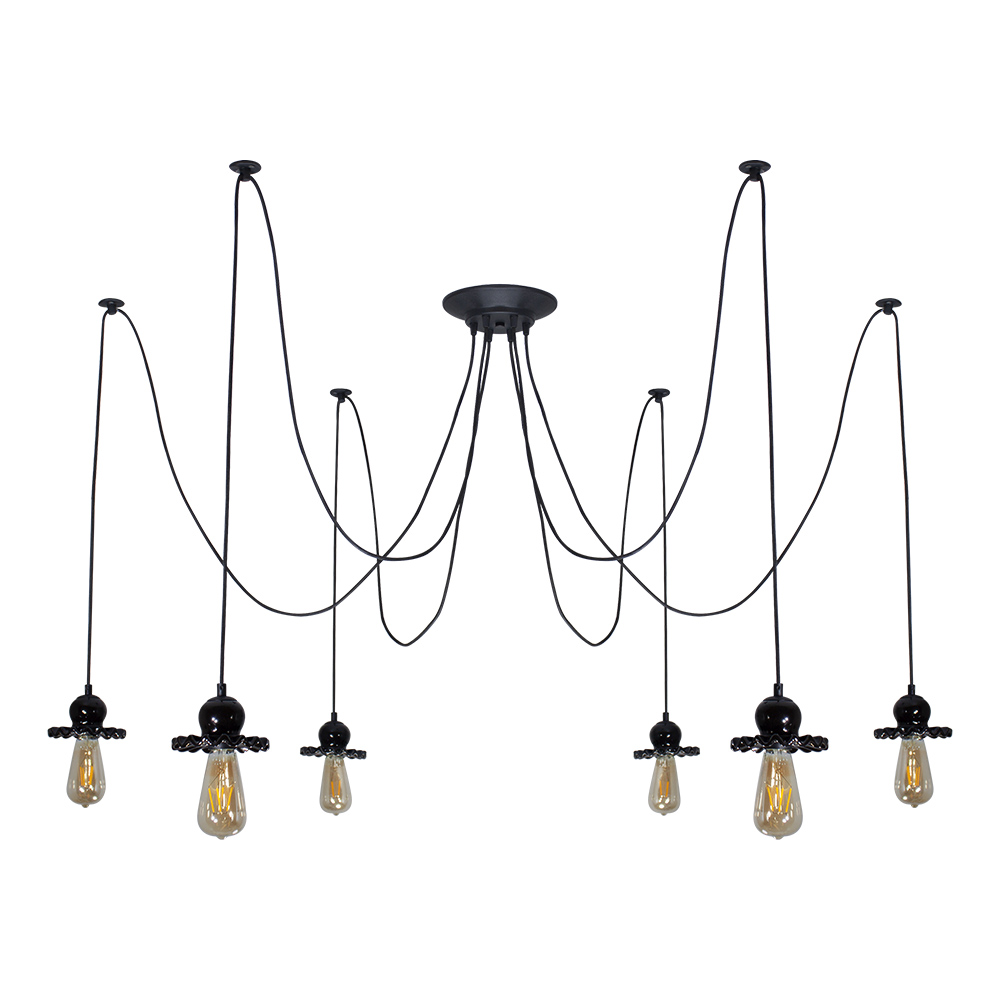 Люстра-павук LS 2153-6K-11 (61124) купити