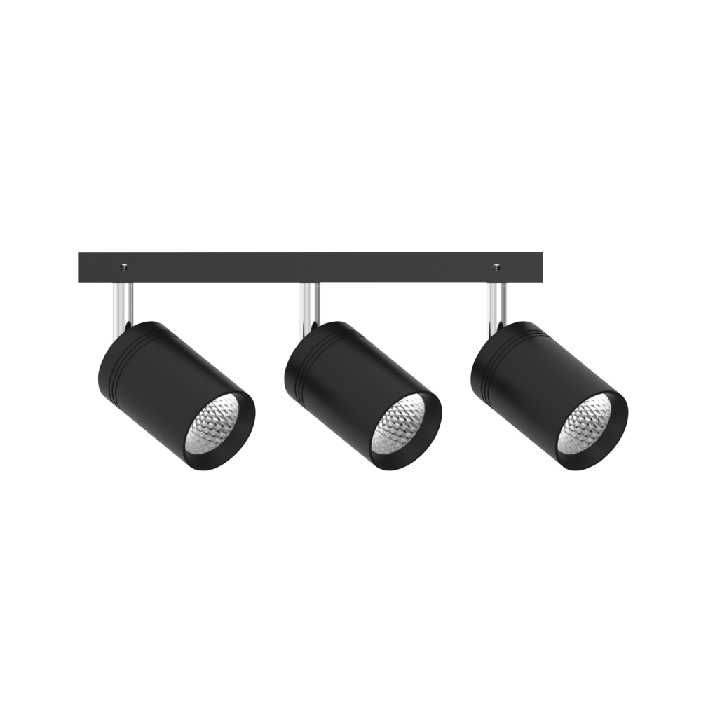 Настенно-потолочный светильник Ultralight TRL112 3*10W черный купити