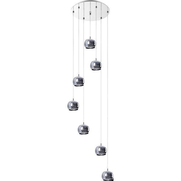 Подвесной светильник Zuma Line P0076-07M-B5FZ CRYSTAL купити