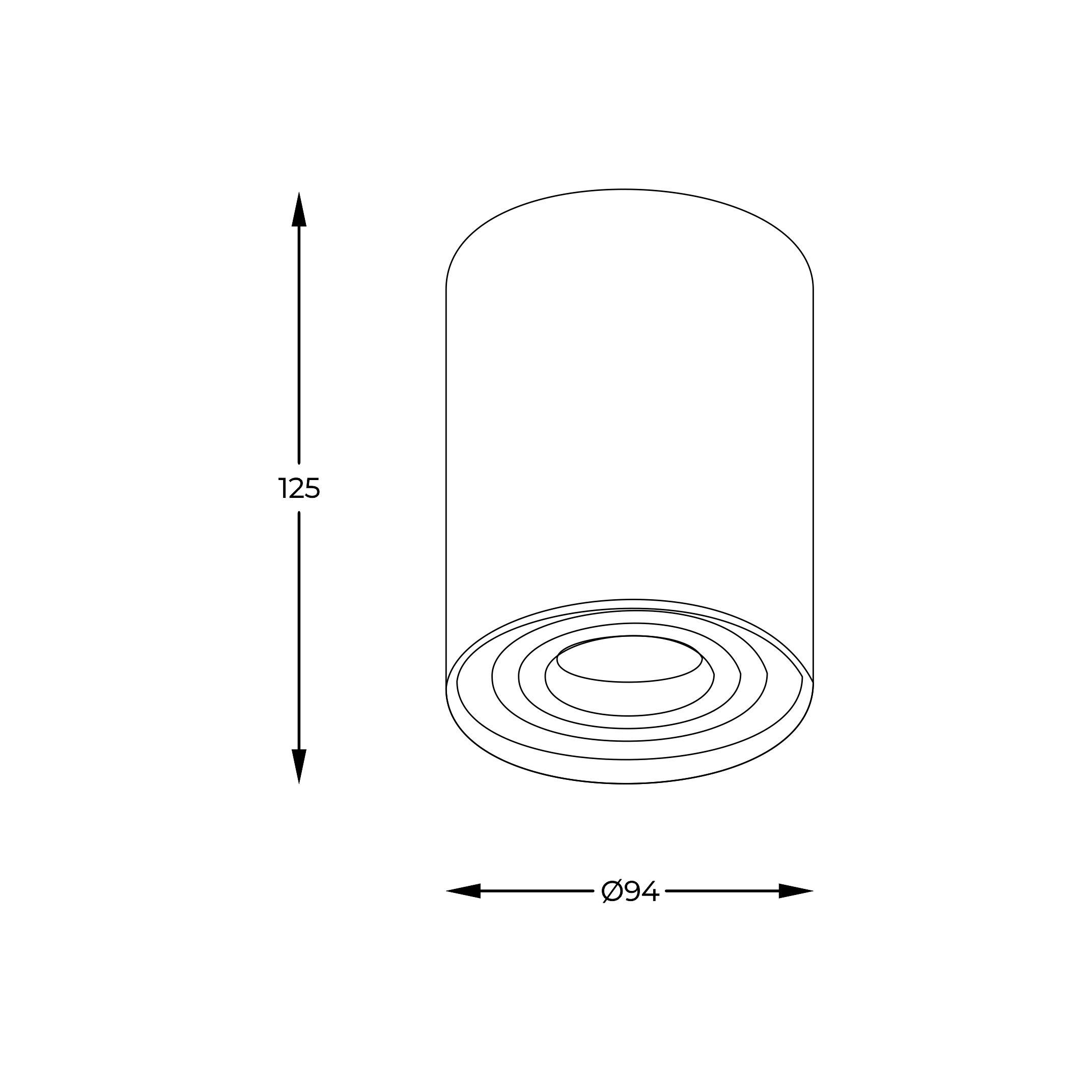 Точковий світильник Zuma Line 44805-N RONDOO купити
