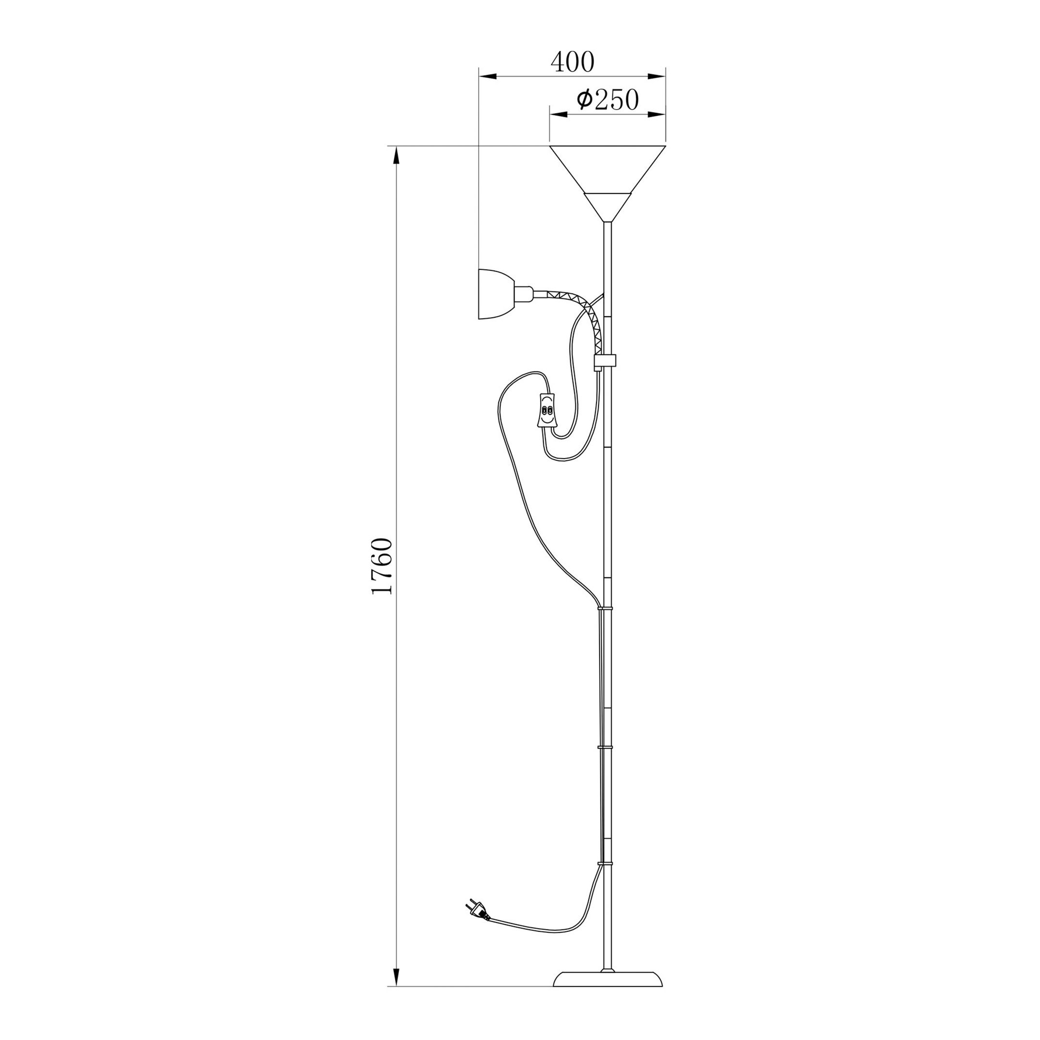 Торшер Zuma Line RLL94898-2 TWINS купити