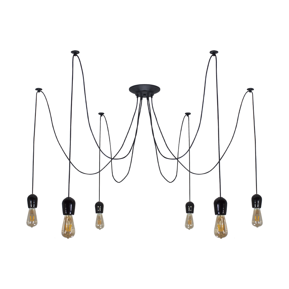 Люстра-павук LS 2152-6K-11 (61122) купити