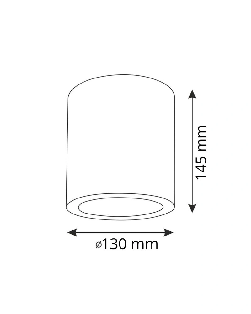 Точковий світильник Goldlux 307187 Jupiter E27 20W IP20 купити