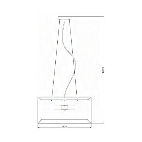 Подвесной светильник Zuma Line RLD93139-4A CAFÉ купити