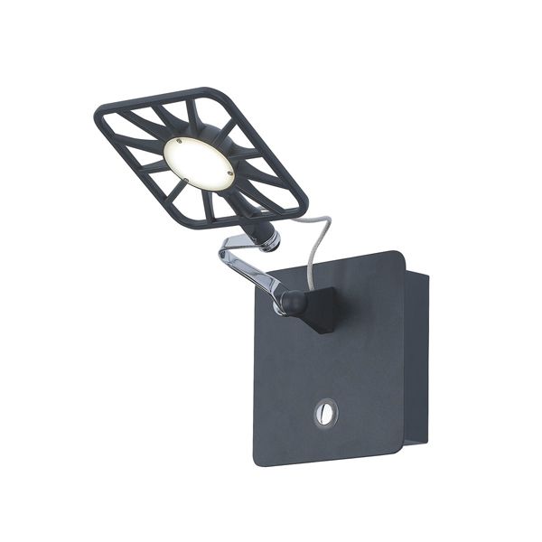 Бра Searchlight 7262BK LED ADJUSTABLE WALL купити