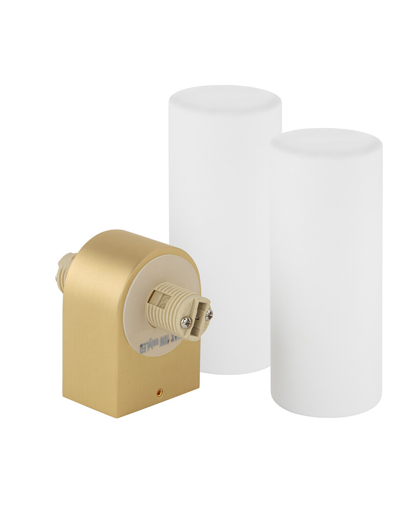 Бра Nowodvorski 10727 Natalie G9 2x10W IP44 Brass купити