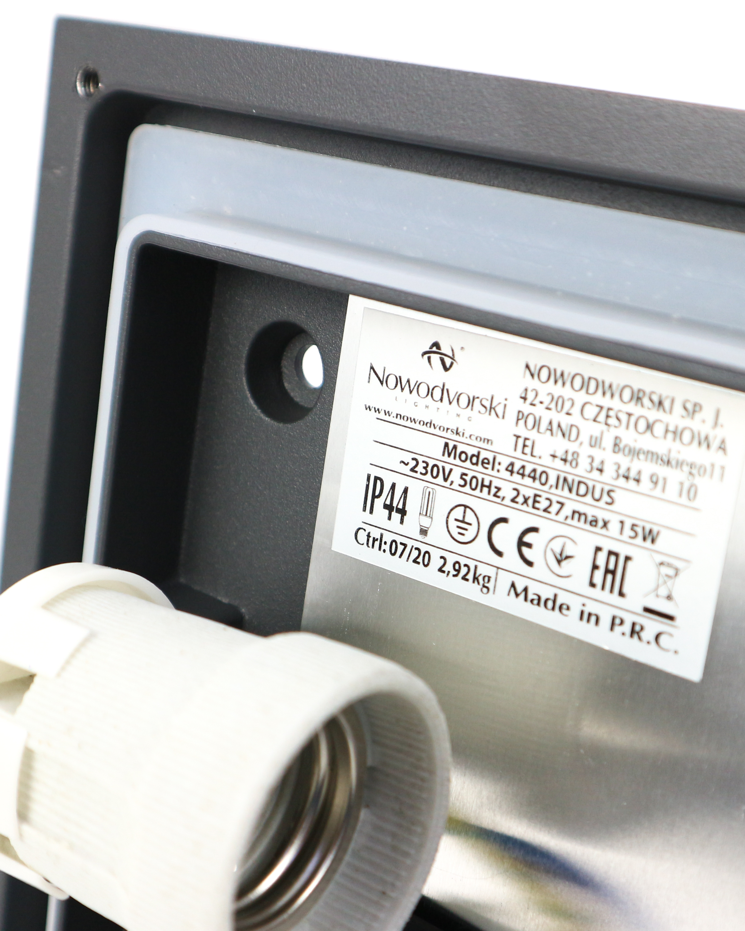 Уличный светильник Nowodvorski 4440 Indus купити