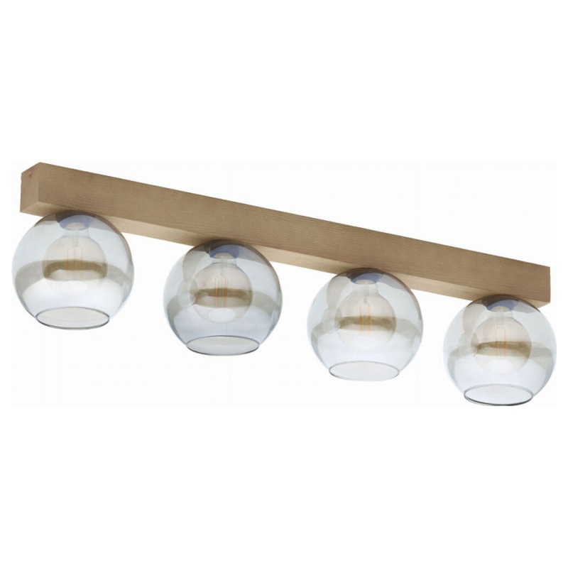 Потолочный светильник TK LIGHTING 4257 ARTWOOD GLASS купити