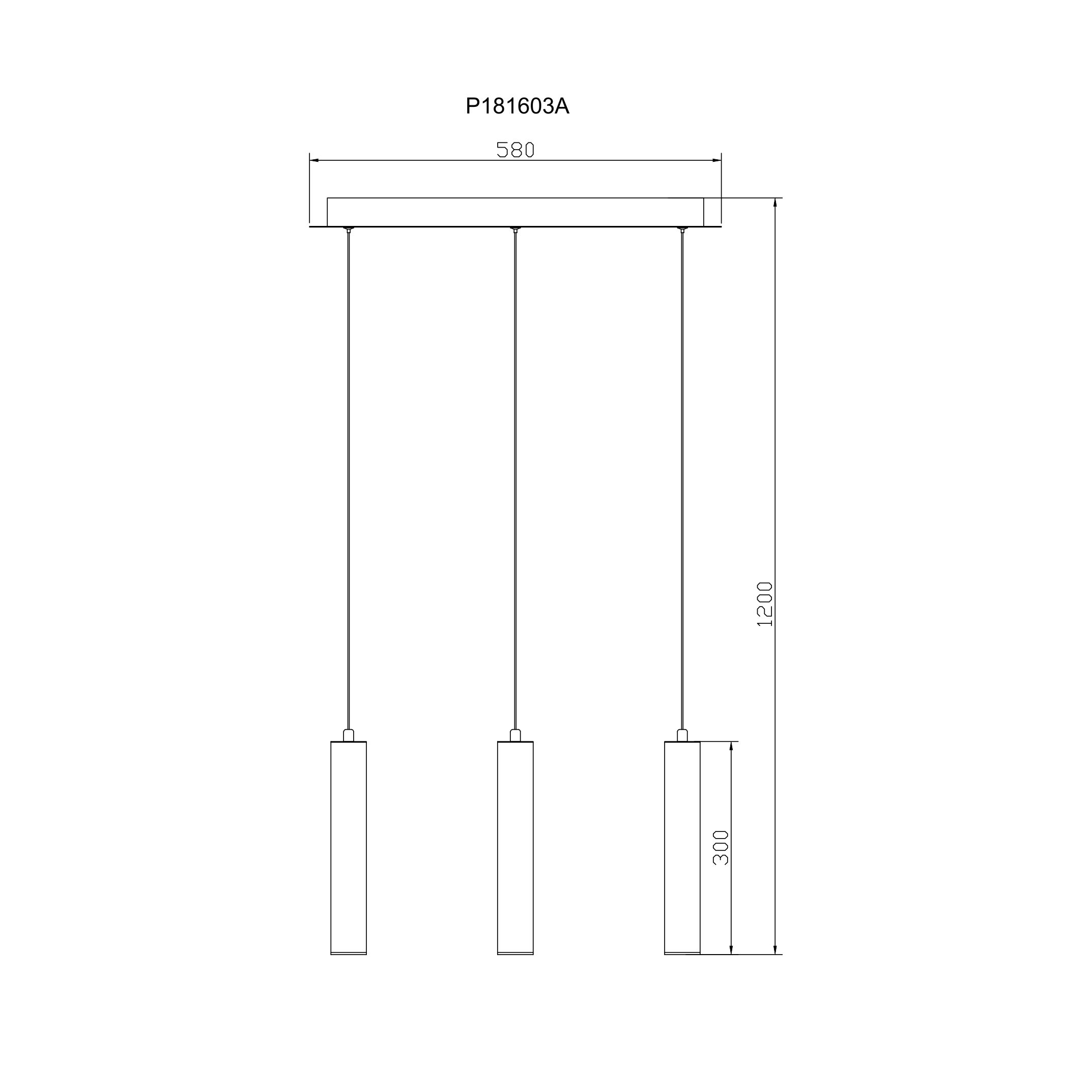 Подвесной светильник Zuma Line P181603A LIVAR купити