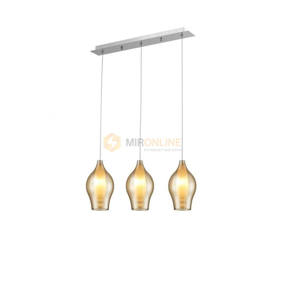 Подвесной светильник Zuma Line MD1506-3A Amber MIRANDA купити