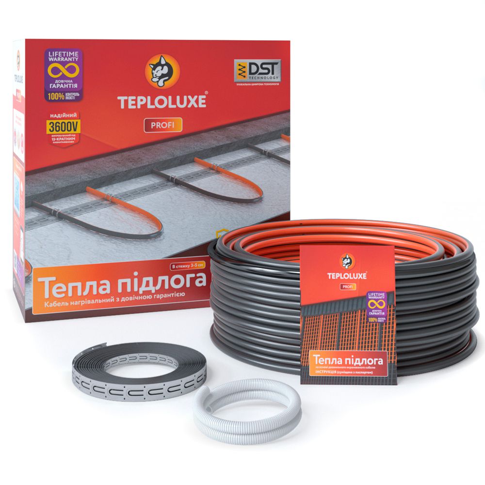 Кабель нагревательный TEPLOLUXE ProfiRoll 42,0 м/675 Вт купити