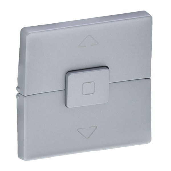 Клавиша выключателя для жалюзи, алюминий, Valena LIFE (755142) купити