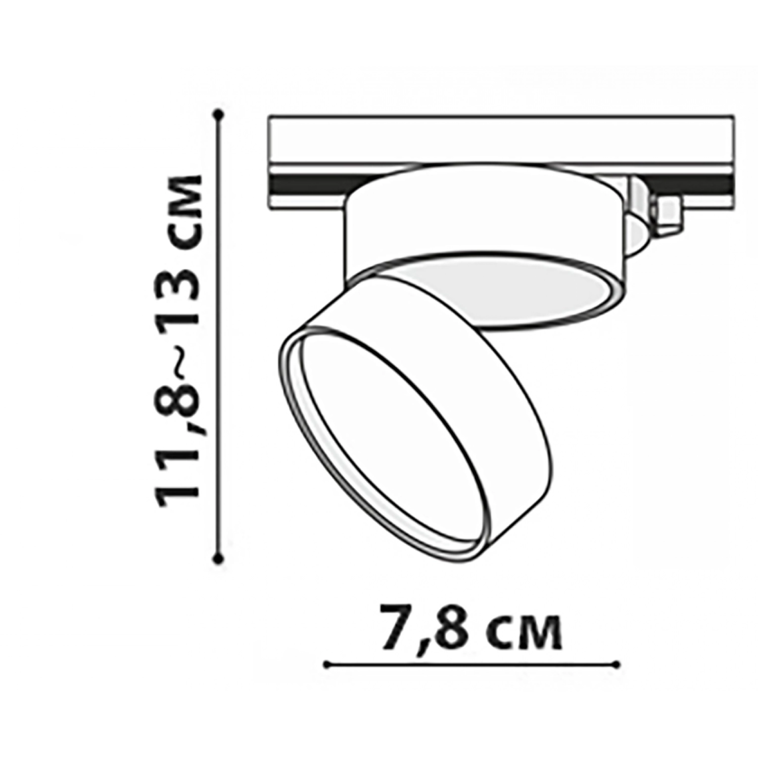 Трековий світильник Friendlylight Mono TR LED 10W FL6004 купити