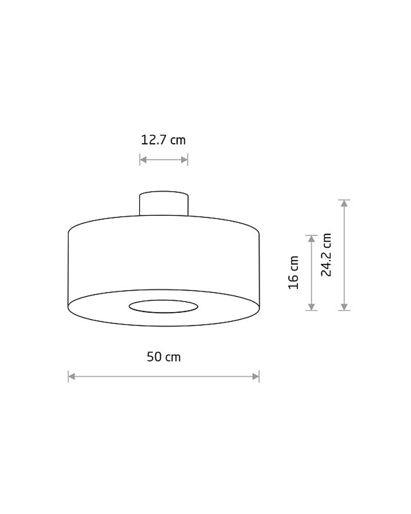 Люстра Nowodvorski 11658 Amarela M E27 1x25W IP20 графітова купити