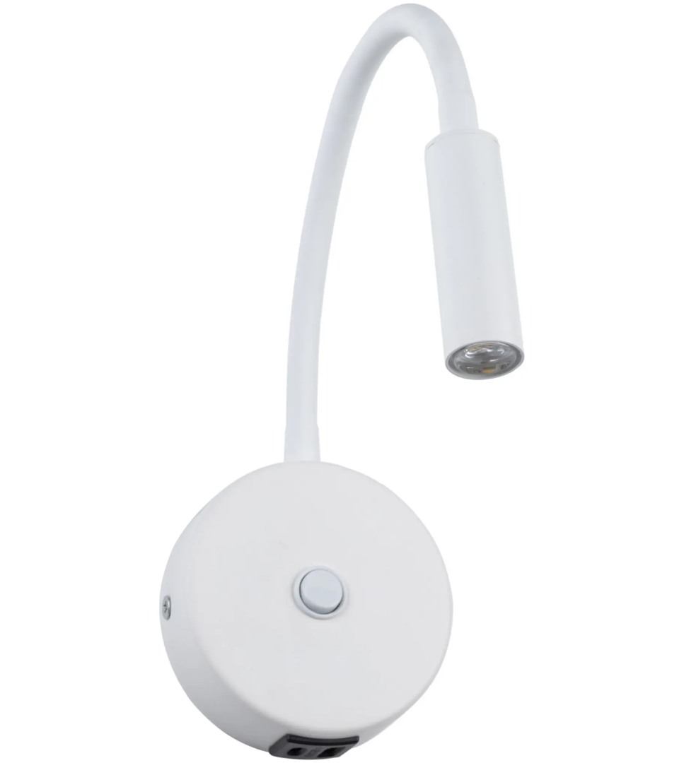 Настінний світильник TK Lighting 10202 LAGOS USB WHITE (30560) купити