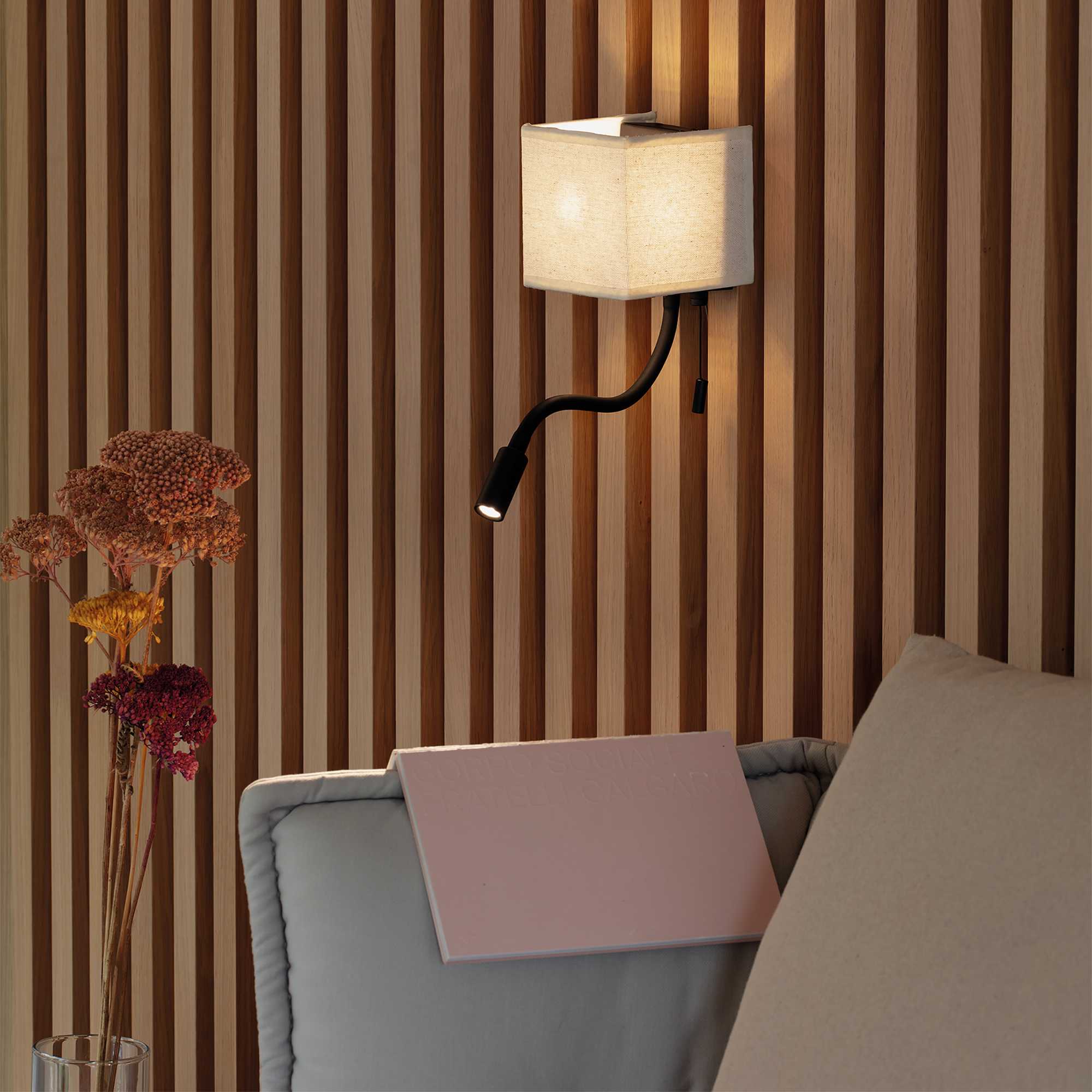 Бра Ideal Lux 307466 KID MAP2 NERO купити