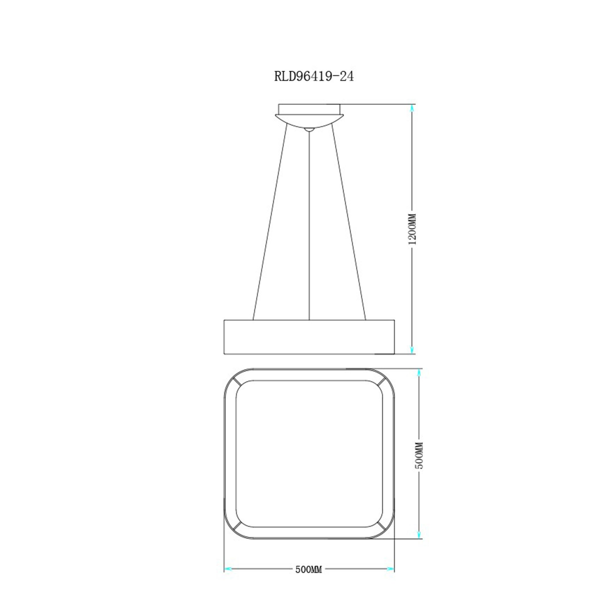 Подвесной светильник Zuma Line RLD96419-24 TRIM купити