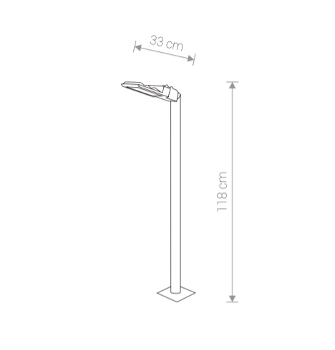 Вуличний світильник Nowodvorski 9420 Pathway LED купити