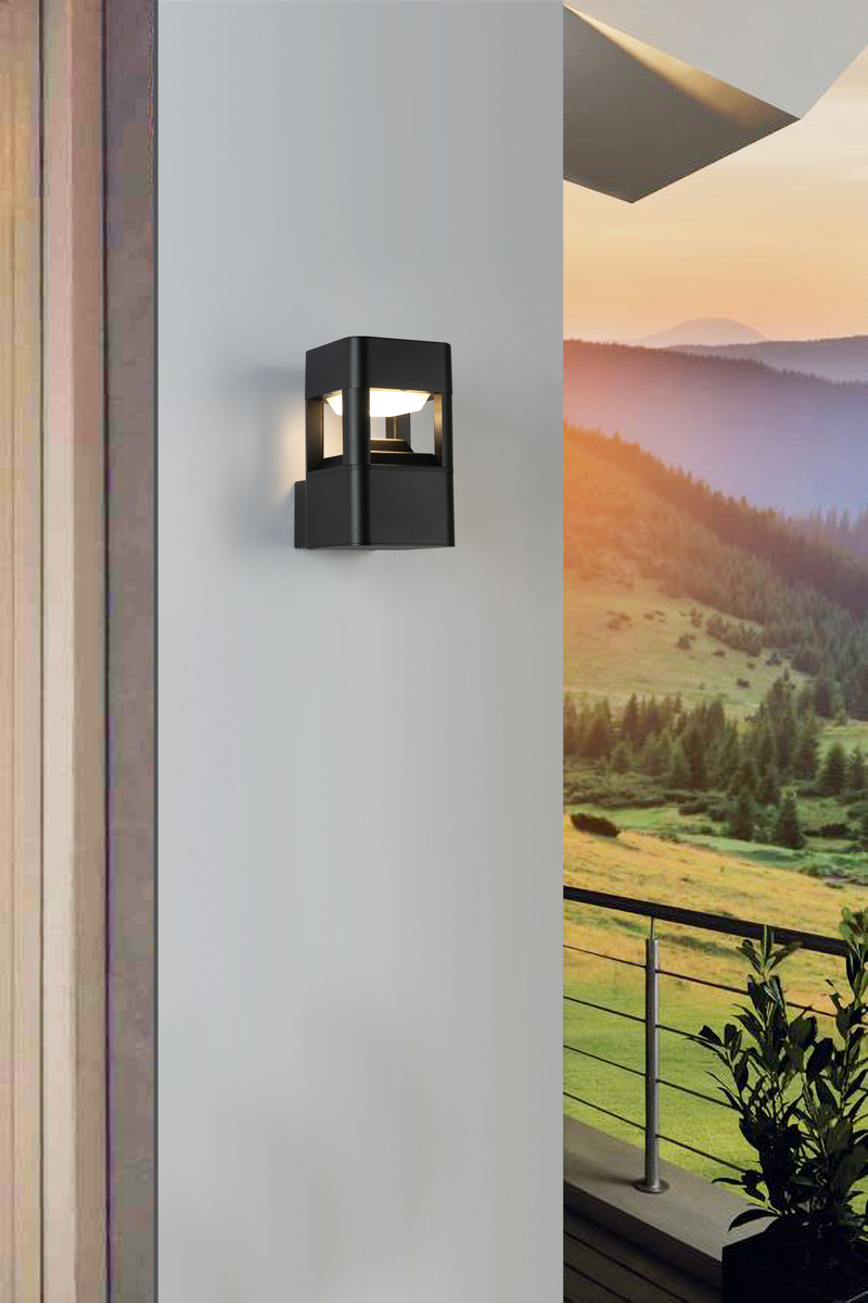 Вуличний світильник ITALUX OWL-22982-BK Nutri купити