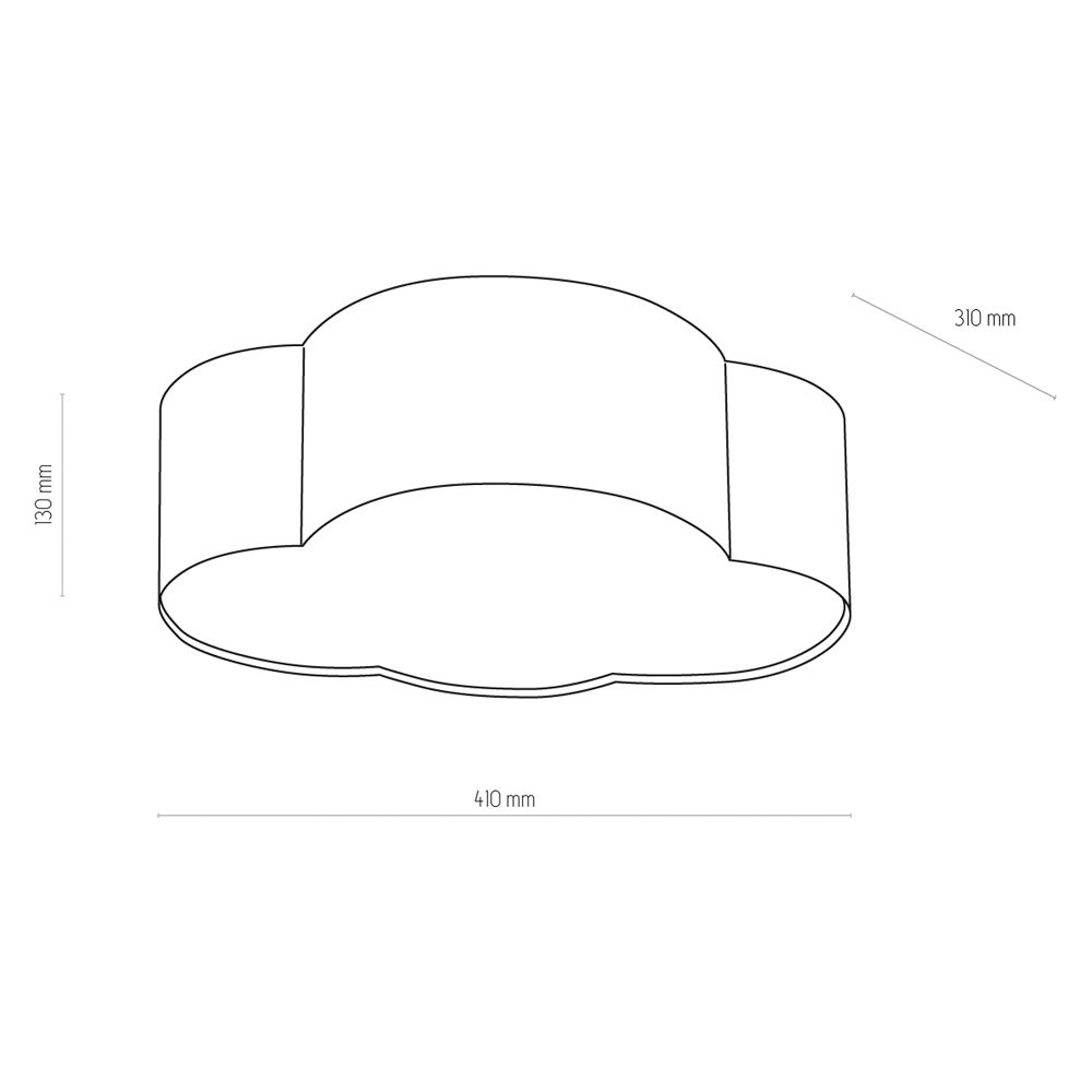 Потолочный светильник TK LIGHTING 4230 CLOUD MINI купити