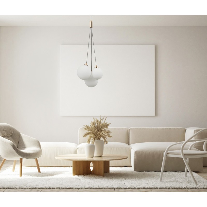 Люстра підвісна ITALUX PND-54456-3-HB Perlos купити