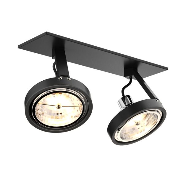 Спот Zuma Line 20006-BK GINO DL 2 BLACK  купити