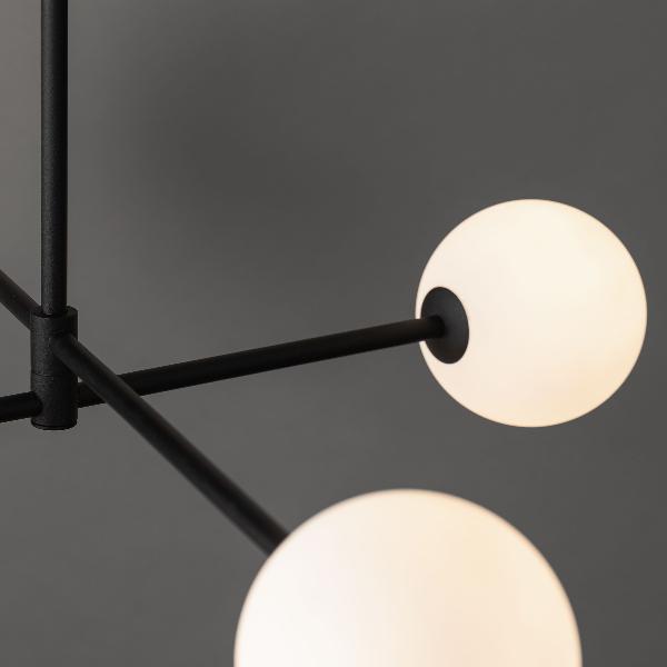 Люстра TK Lighting 4733 SARIUS BLACK купити