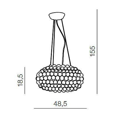Подвесной светильник Azzardo AZ0058 ACRYLIO 50 V026-500 (5901238405474) купити