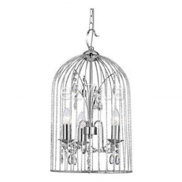 Подвесной светильник Searchlight 2343-3cc Birdcage купити