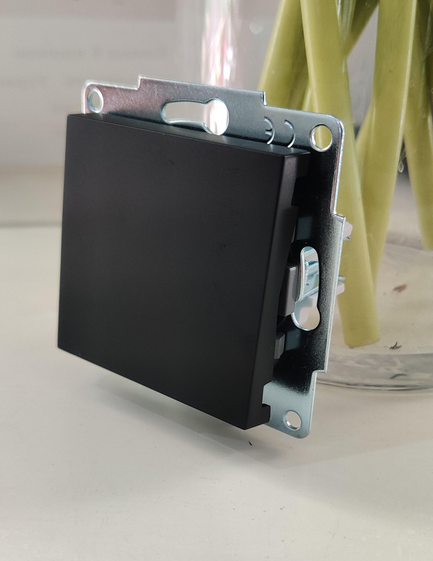 Вимикач Lezard VESNA Чорний (742-4288-100) купити