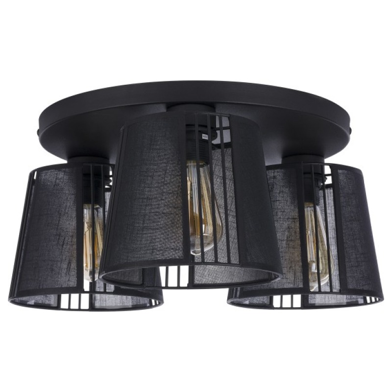 Потолочний світильник TK LIGHTING 4373 CARMEN BLACK купити