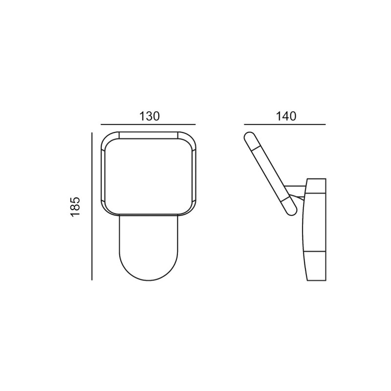 Вуличний світильник ITALUX OWL-6206-4K Nammi купити