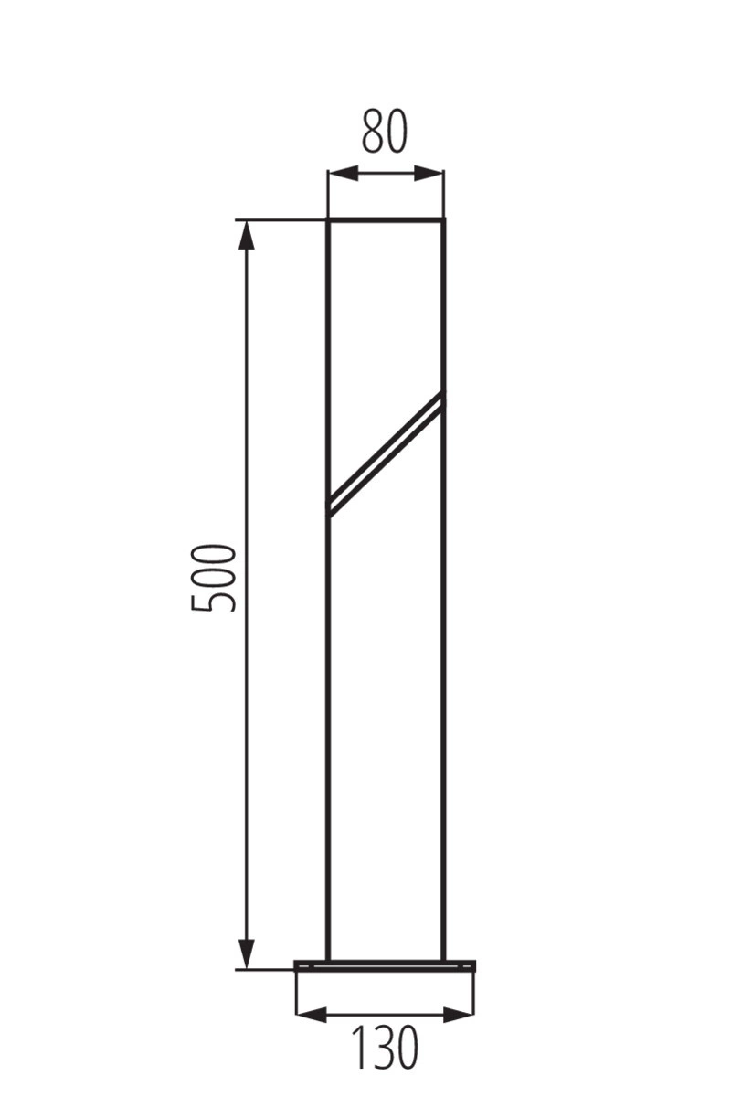 Парковий світильник KANLUX 36546 LAVEN 50 GR (58082) купити