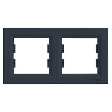 Рамка 2-постова горизонтальна, антрацит (EPH5800271) купити