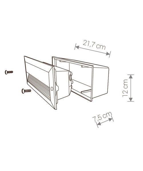 Уличный светильник Nowodvorski 4966 Basalt купити