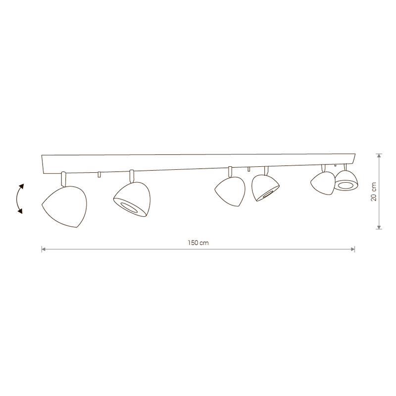 Спот Nowodvorski 8842 Vespa купити