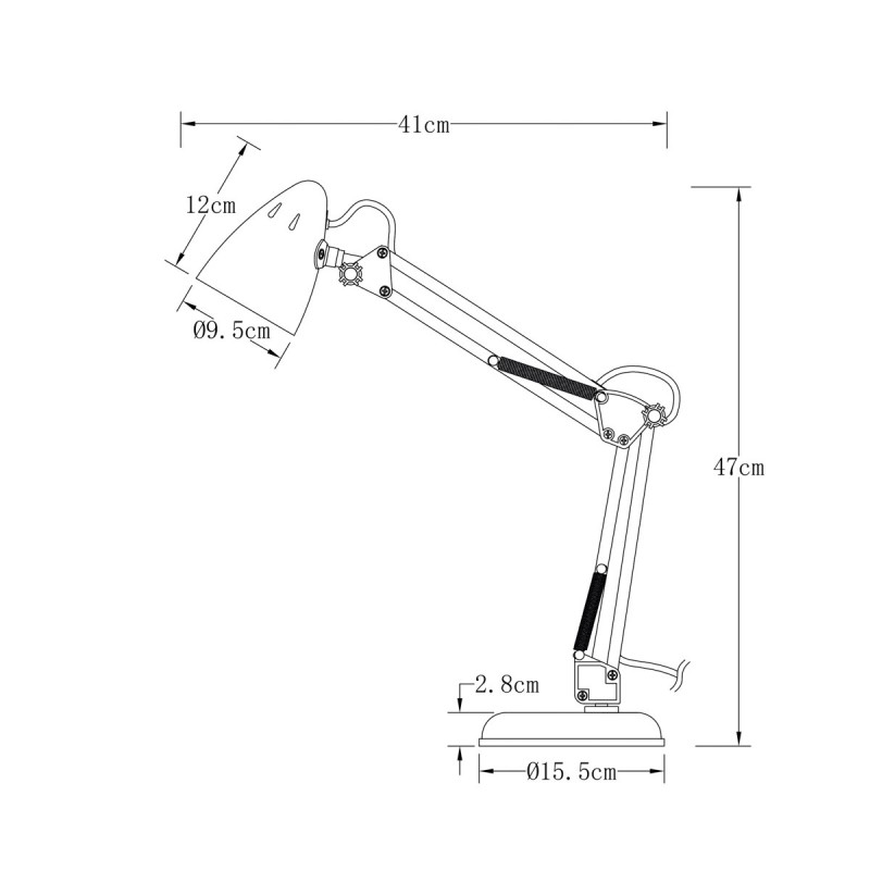 Настільна лампа ITALUX TB-29928-BG Notari купити