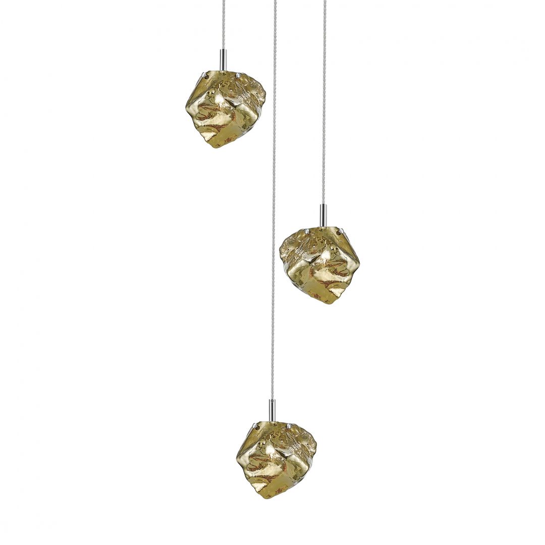 Подвесной светильник Zuma Line P0488-03D-B5HF ROCK купити