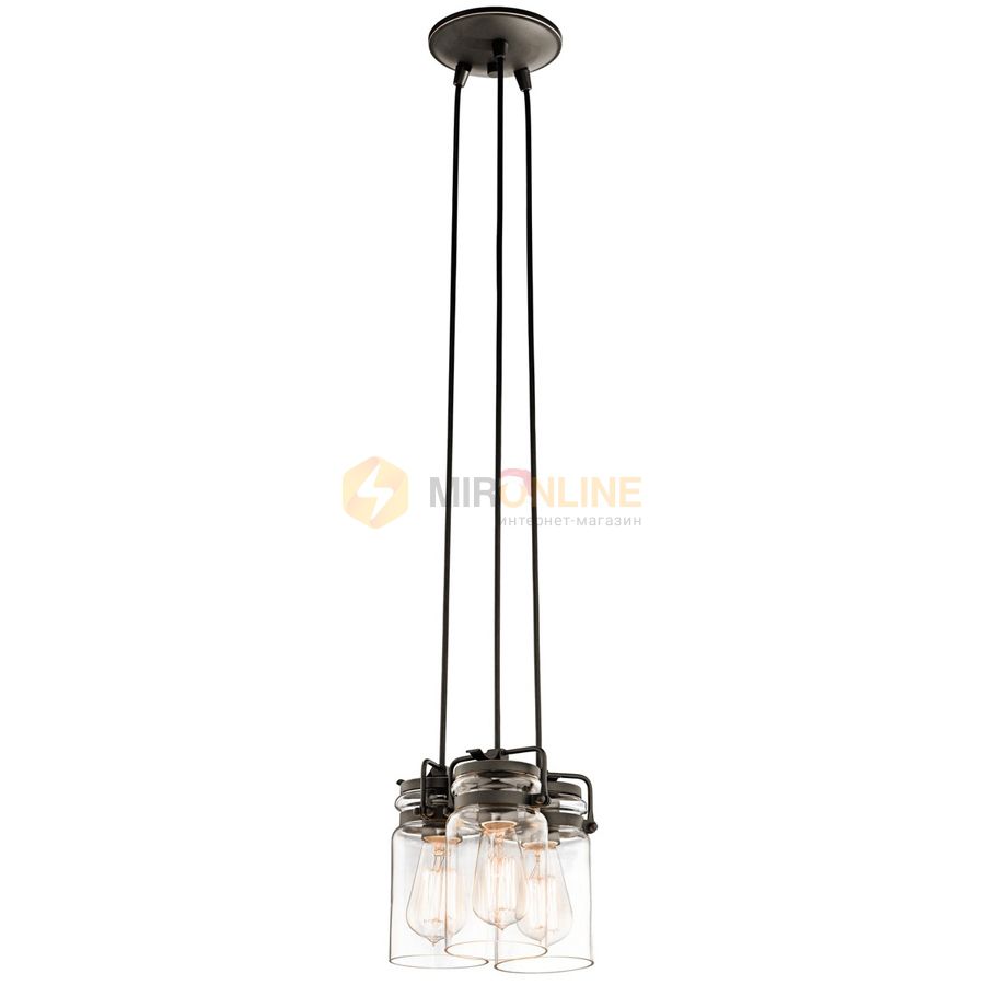 Подвесной светильник Kichler KL/BRINLEY3 BRINLEY купити