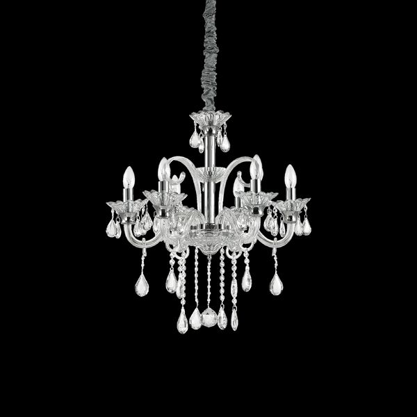 Люстра Ideal Lux COLOSSAL SP6 TRASPARENTE купити