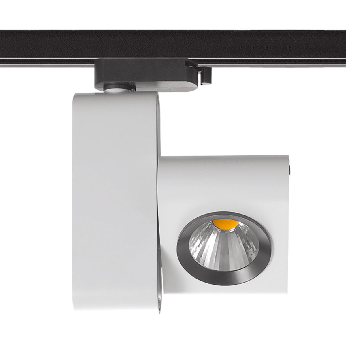 Трековий світильник ITALUX TL7527/18W 4000K WH+BL Render 4000K купити