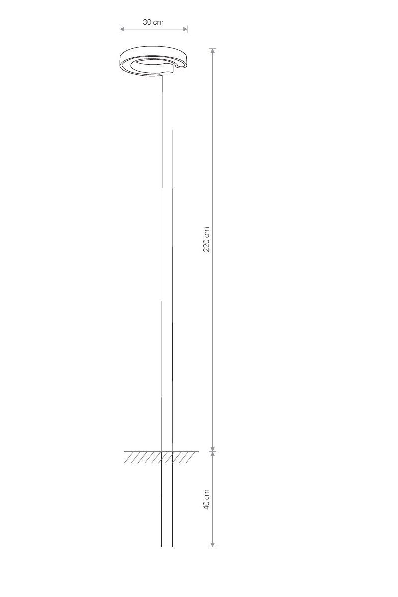 Уличный светильник Nowodvorski 9185 Pole LED купити