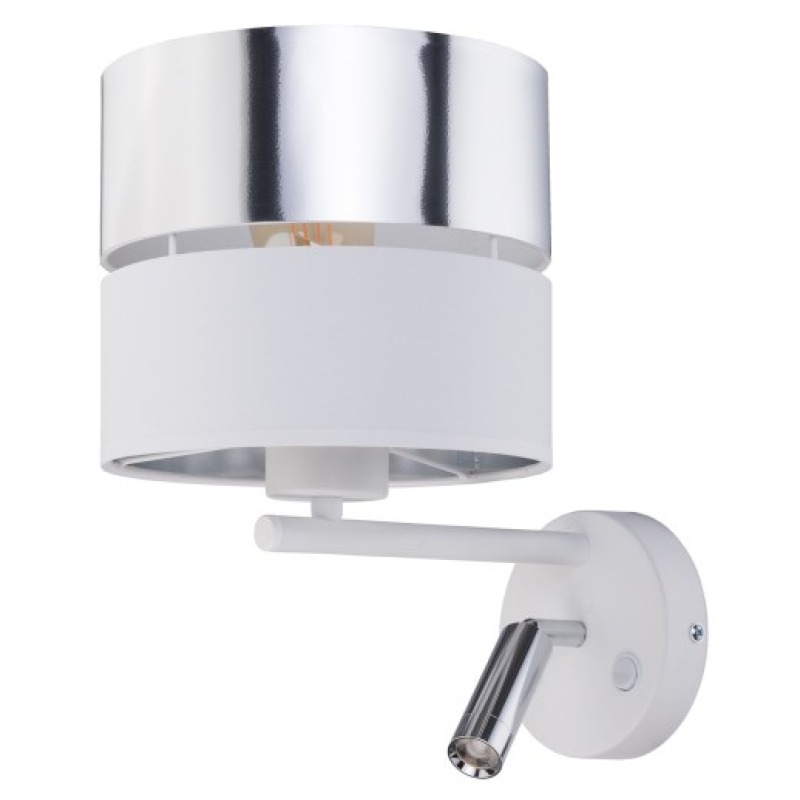 Бра TK LIGHTING 4176 HILTON SILVER купити