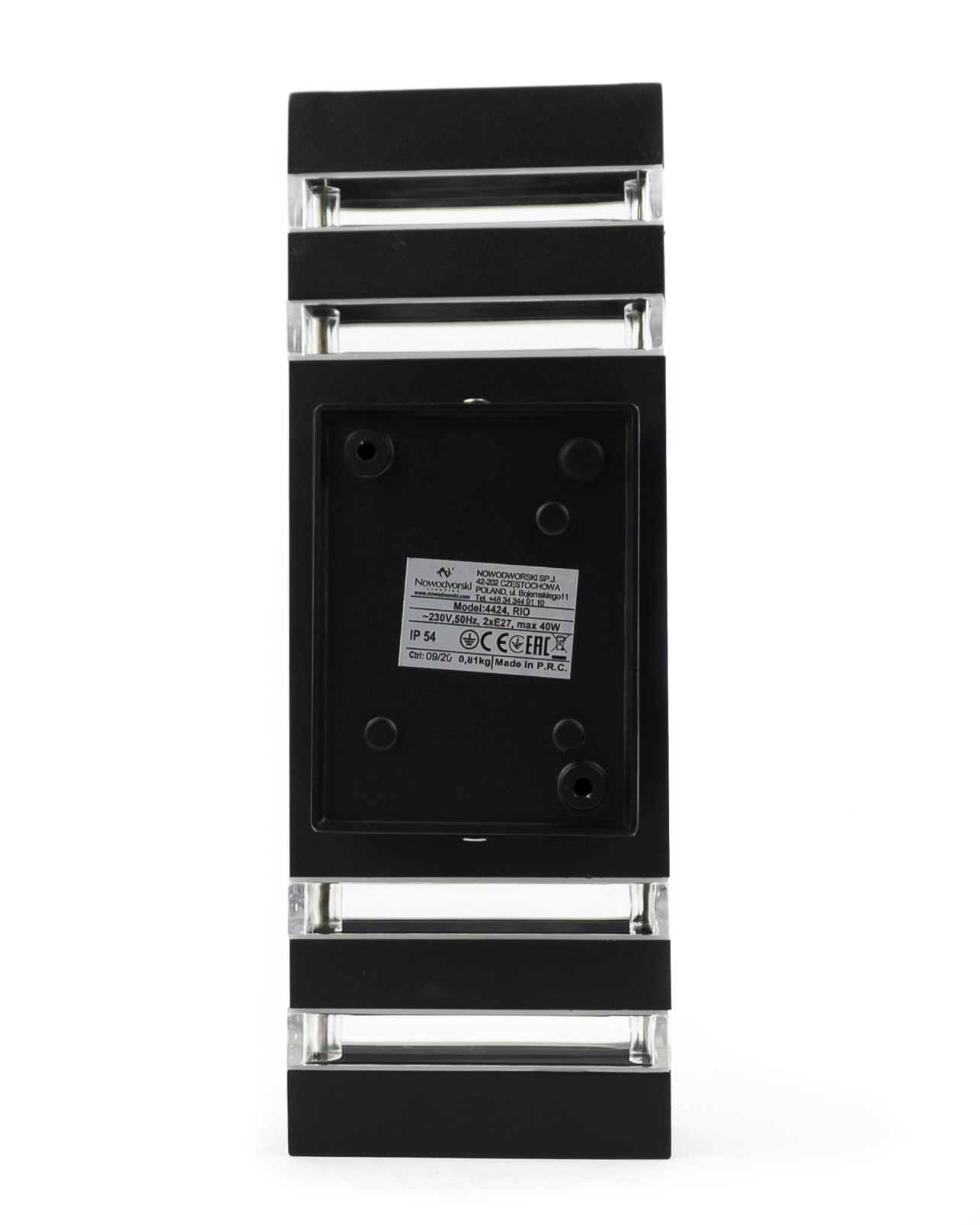 Вуличний світильник Nowodvorski 4424 RIO (58214) купити