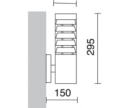 Уличный светильник Dopo 117C-G05X1A-30 купити