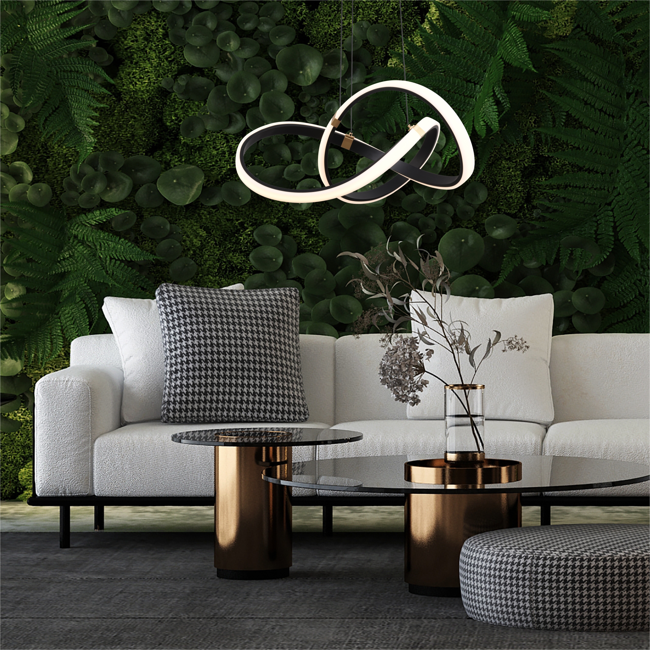 Підвісний світильник Zuma Line MD9717-1-3BGD INDIGO купити