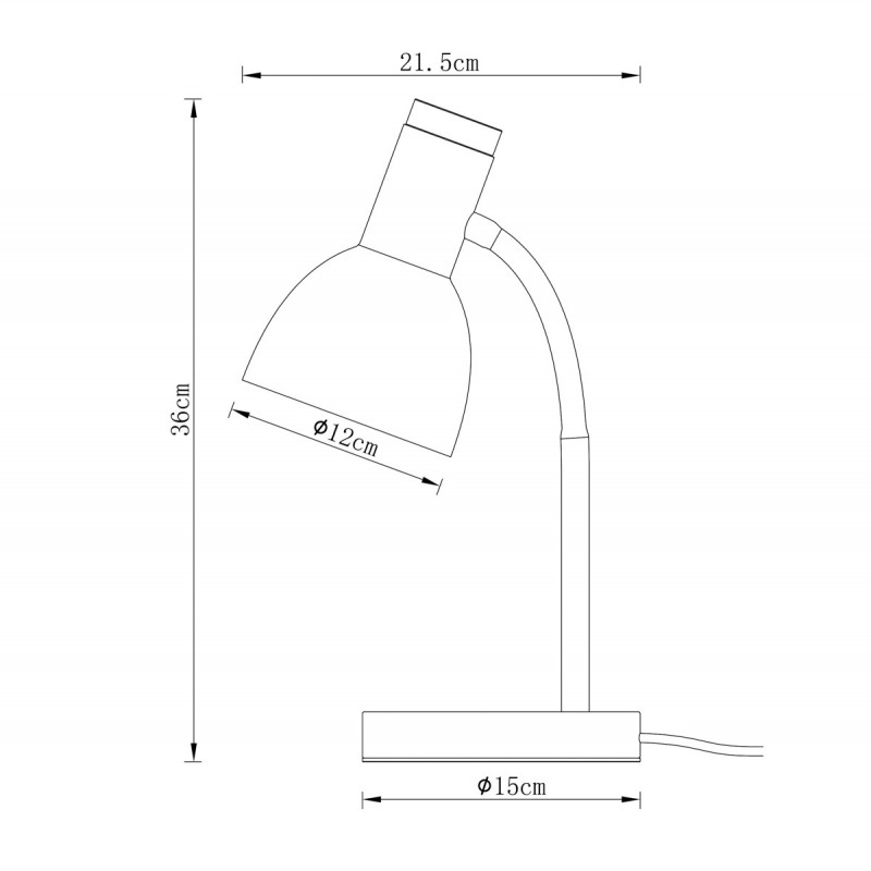 Настільна лампа ITALUX TB-37263-BG Senza купити