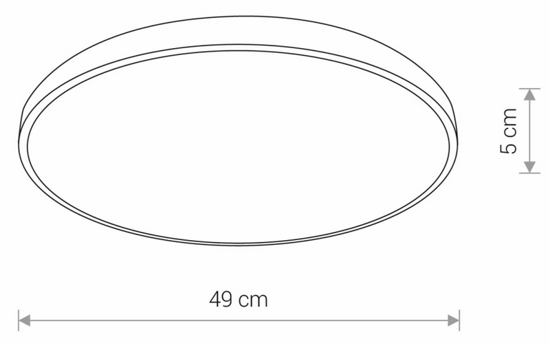 Потолочный светильник NOWODVORSKI 8205 AGNES ROUND LED купити