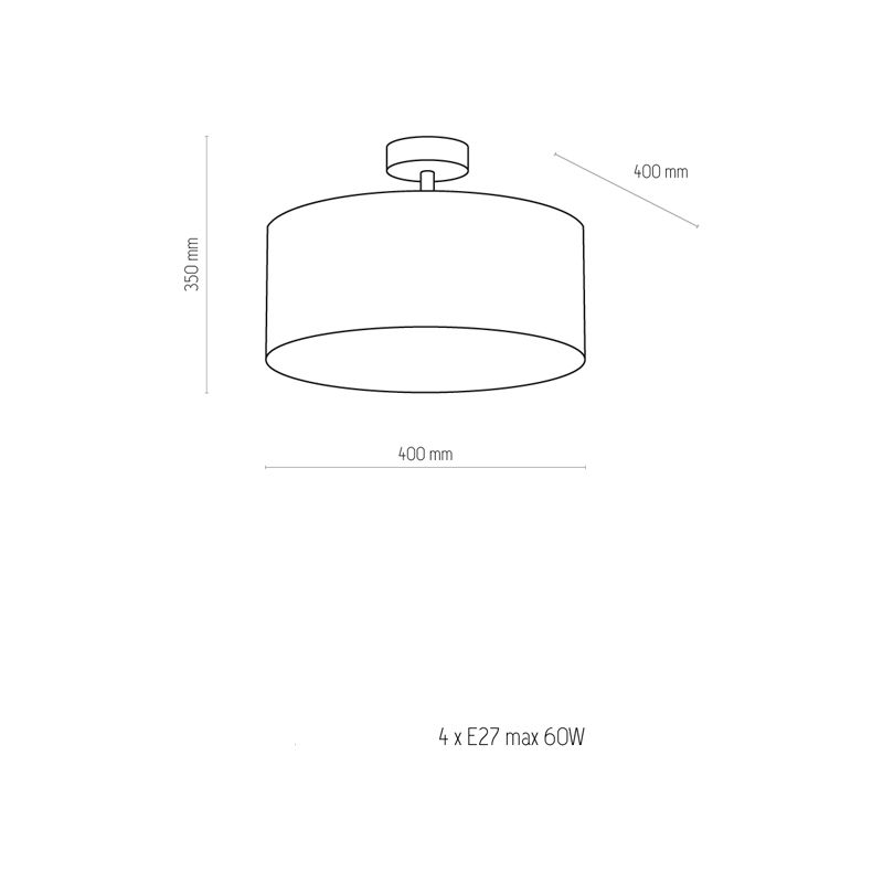 Потолочный светильник TK LIGHTING 4246 VIENNA купити