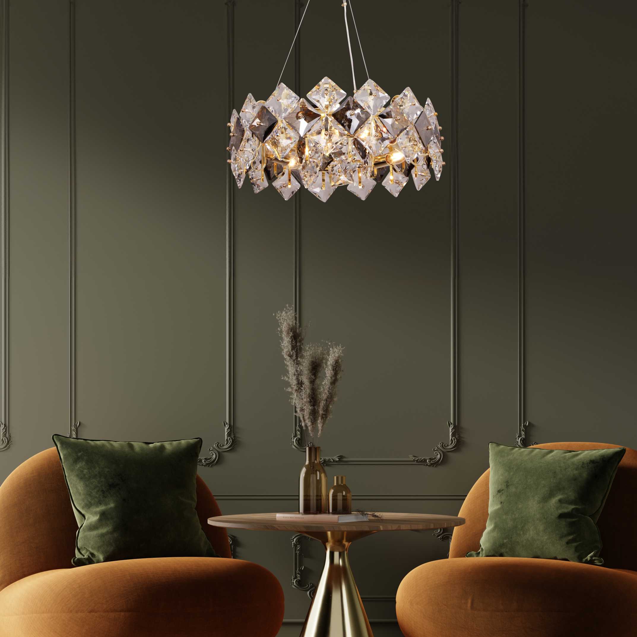 Підвісний світильник Zuma Line 9864-500 TIARA купити